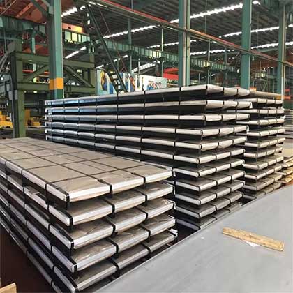 SS 409 410 430 Stainless Steel Sheet Corrugated Sandblasting Plate